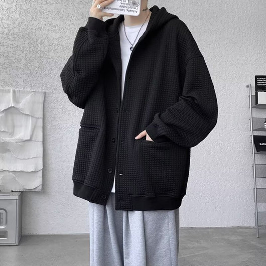 Cardigan de Pana Texturizada para Hombre - Otoño/Invierno - Image 6