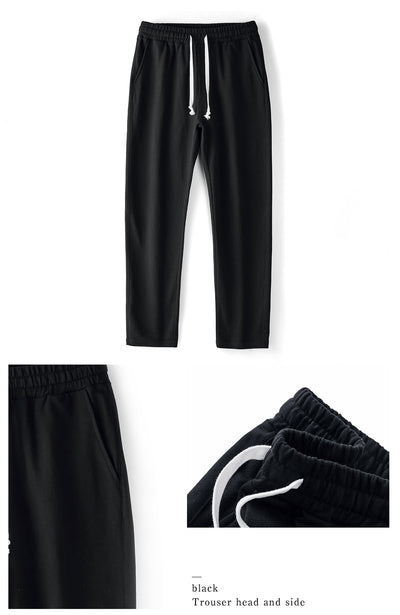 Pantalones de Chándal Holgados de Algodón para Hombre - Image 22