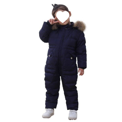Overol Acolchado de Plumón para Niños Invierno - Image 5