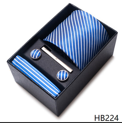 Corbata Jacquard Profesional Tejida en Trama para Negocios - Image 20