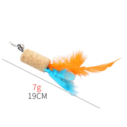 Cabeza de Juguete Pluma para Gatos - Repuesto DIY - Image 11