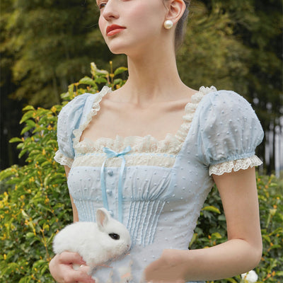 Vestidos Vintage Franceses Casuales para Mujer - Image 8
