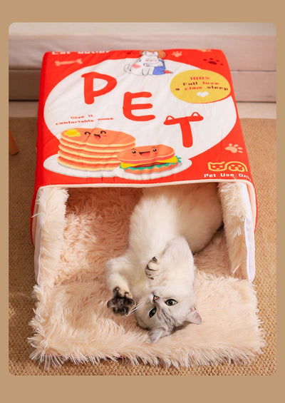 Cama Cerrada para Mascotas con Sensación de Seguridad - Image 11
