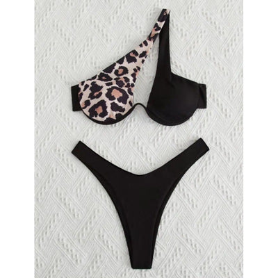 Bikini Multicolor con Tela Doble - Traje de Baño Premium - Image 12