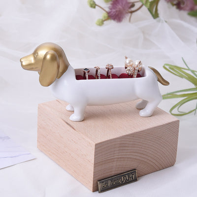 Joyero Anillo Perro Salchicha - Diseño Encantador - Image 6
