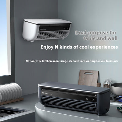 Ventilador Recargable de Pared con Control Remoto para el Hogar