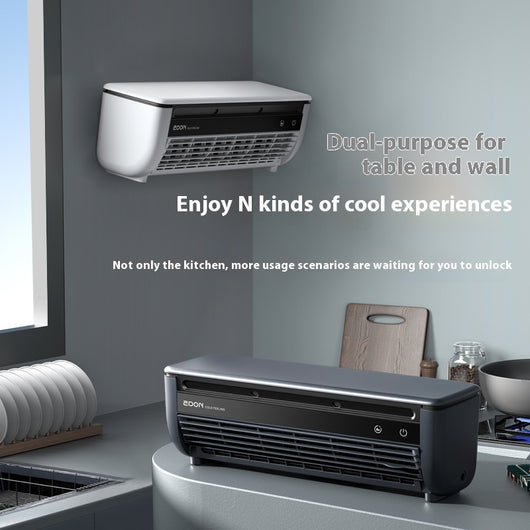 Ventilador Recargable de Pared con Control Remoto para el Hogar