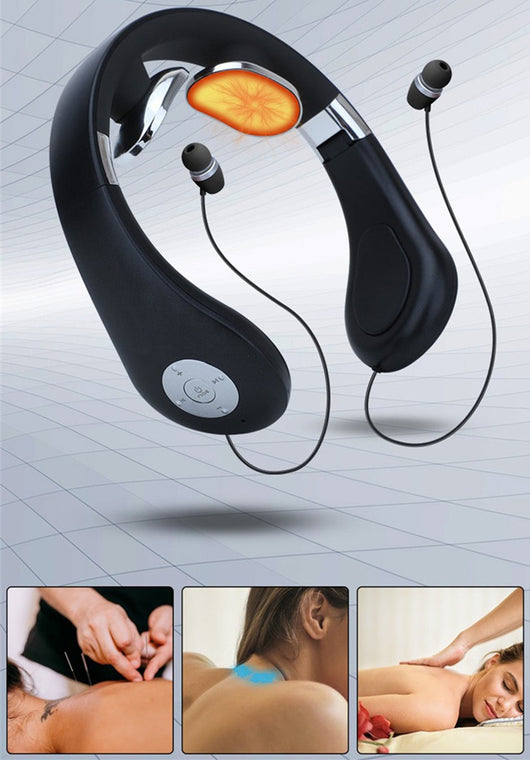Collar Masajeador Bluetooth con Auriculares Inteligentes - Image 13