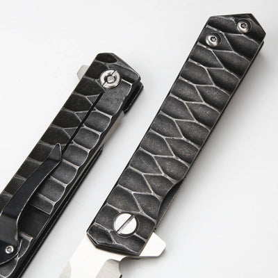 Cuchillo de Supervivencia Plegable de Alta Dureza para Aventuras al Aire Libre - Image 4