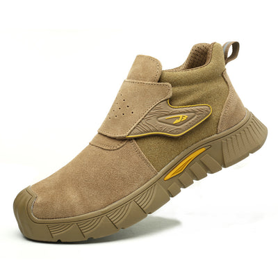 Botas de Seguridad para Soldadura de Caña Alta Antiaplastamiento y Antipunción para Todas las Estaciones - Image 3