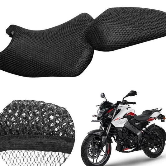 Funda de Asiento Bajaj NS200 con Protección de Malla Avanzada