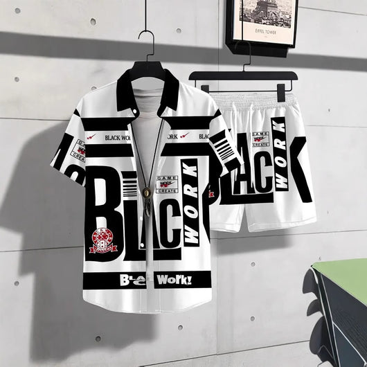 Conjunto Casual Estampado Animal - Playera y Shorts - Image 4