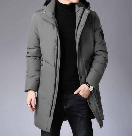 Abrigo Holgado con Capucha para Hombre - Image 14