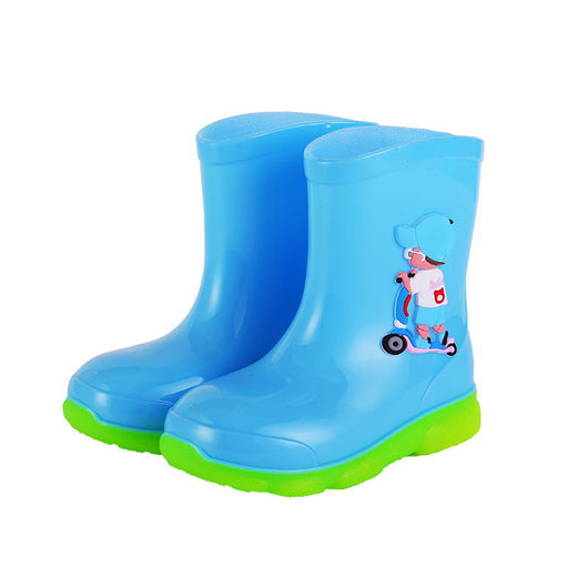 Botas de Lluvia Impermeables Desmontables para Niños con Suela Antideslizante - Image 9