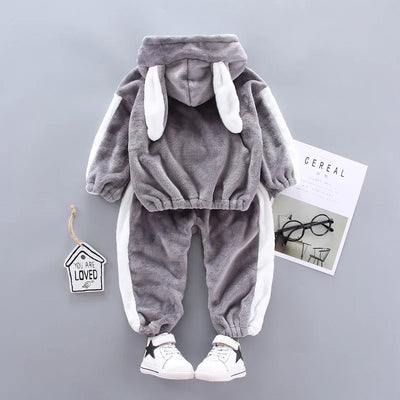 Conjunto de Franela con Cierre para Niños - Otoño e Invierno - Image 8