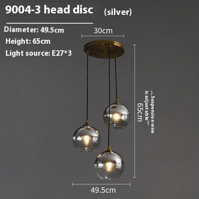 Lámpara Colgante de Cristal para Dormitorio y Sala de Estar - Image 13