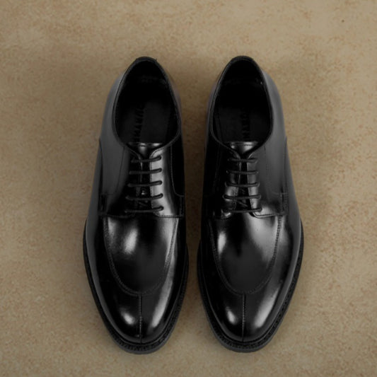 Zapatos de Cuero Ejecutivo Talla Grande - Elegancia Profesional para Hombres