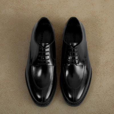Zapatos de Cuero Ejecutivo Talla Grande - Elegancia Profesional para Hombres