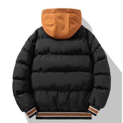 Chamarra de Invierno con Capucha de Algodón para Hombre y Joven - Image 11