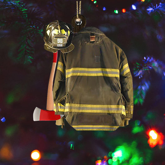 Adorno Navideño Árbol de Navidad en Madera con Diseño de Traje Ignífugo - Image 20
