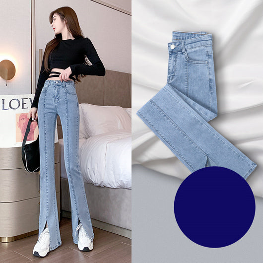Pantalones Flare Cintura Alta para Mujer - Diseño Moderno y Versátil