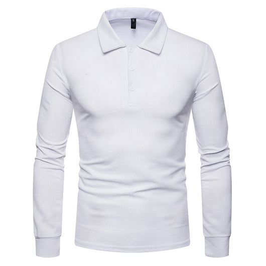 Camisa Casual de Manga Larga Slim Fit con Cuello de Color - Image 22