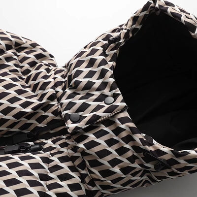 Chaqueta Acolchada Reductora con Cinturón para Mujer - Image 17