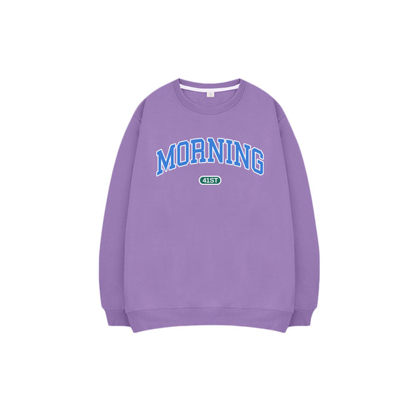 Suéter Cuello Redondo Estilo Street Unisex - Oversized Cómodo para Parejas