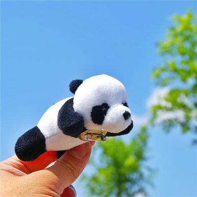 Peluche Panda Rojo de Malla Suave - Image 8