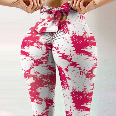 Leggings Deportivos Elásticos Estampados con Detalle de Moño - Image 13