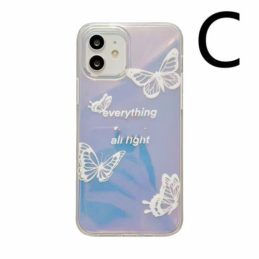 Funda Transparente Anti-caídas con Tecnología Láser para Smartphone