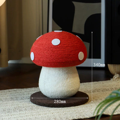 Árbol Rascador de Seta para Gatos con Tablero de Sisal sin Pelusa - Image 5