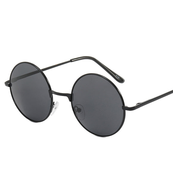 Gafas de Sol Retro Marco Redondo para Hombre