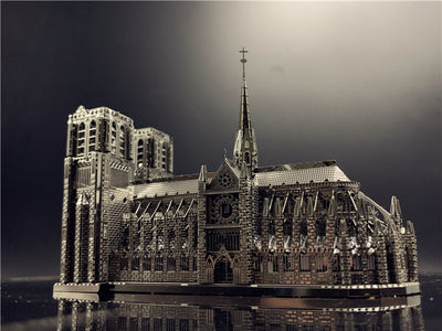 Puzzle Metálico 3D Catedral Notre Dame de París - Image 8