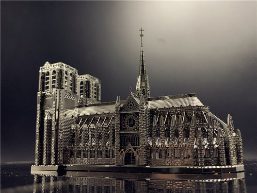 Puzzle Metálico 3D Catedral Notre Dame de París - Image 8