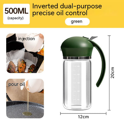Dispensador de Aceite Dual 2 en 1 - Spray y Vertido - Image 9