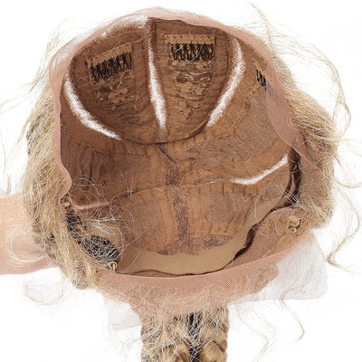 Gorro Tejido a Mano con Ocho Trenzas - Encaje Tradicional - Image 5