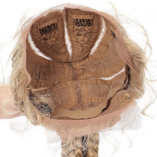 Gorro Tejido a Mano con Ocho Trenzas - Encaje Tradicional - Image 5