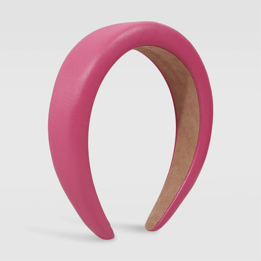 Diadema Ancha de Color Sólido para un Estilo Elegante