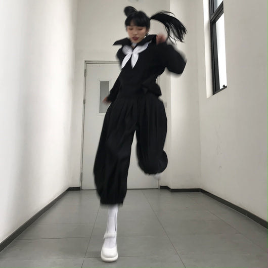 Zapatos Escolares Estilo Japonés para Mujer - Suela Gruesa y Punta Redonda - Image 2