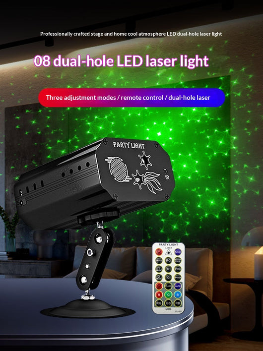 Luces Láser de Escena RGB Mini para Fiestas y Baile - Image 7