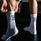 Calcetines Deportivos Altos de Algodón para Fitness