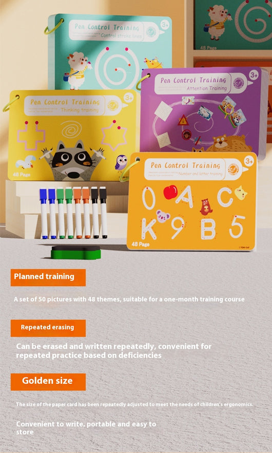 Tarjetas de Práctica para Control de Escritura - Educación Inicial Borrable - Image 18