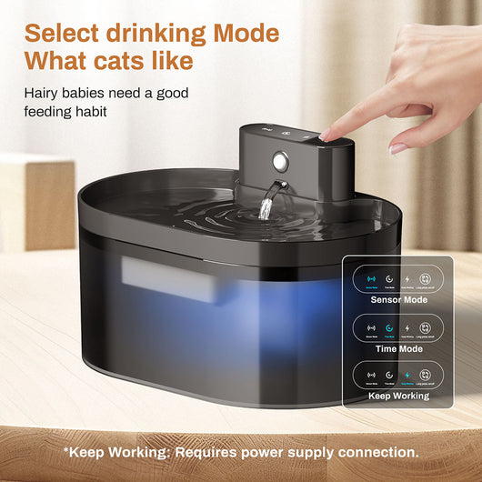 Fuente de Agua Automática para Mascotas 32L Acero Inoxidable con Sensor Infrarrojo - Image 10