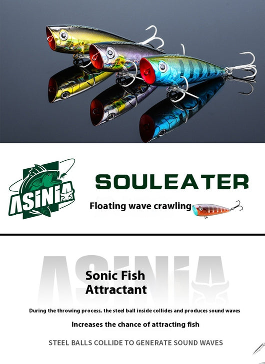 Señuelo Flotante Piña 6cm 7g - Topwater para Pesca de Precisión - Image 17