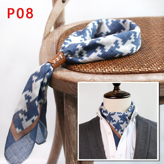 Bufanda de Seda Fina para Hombre - Accesorio Versátil Youth - Image 10