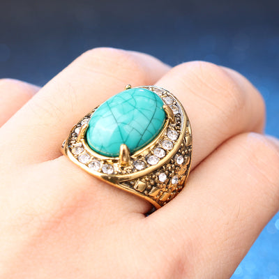 Anillo de Diamante Vintage con Diseño de Moda - Image 9