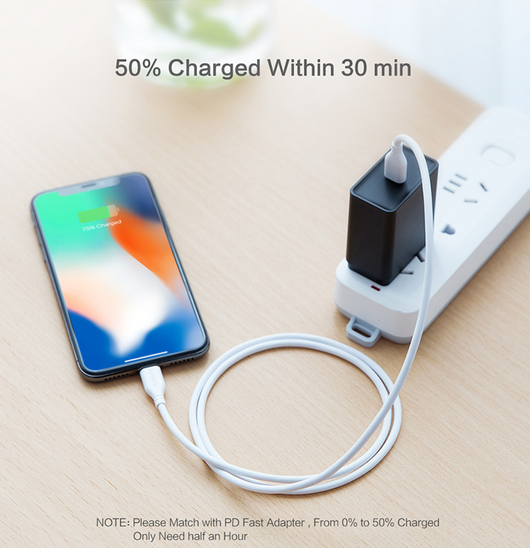 Cable USB-C a Lightning de Carga Ultrarrápida - Image 6