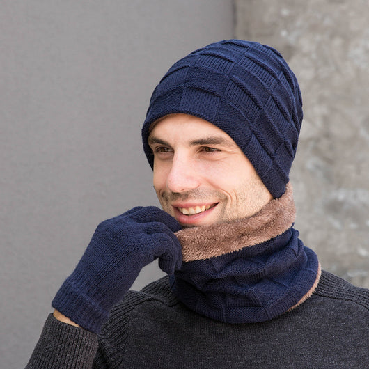 Conjunto Térmico 3 en 1: Gorro, Bufanda y Guantes de Punto Grueso - Image 13