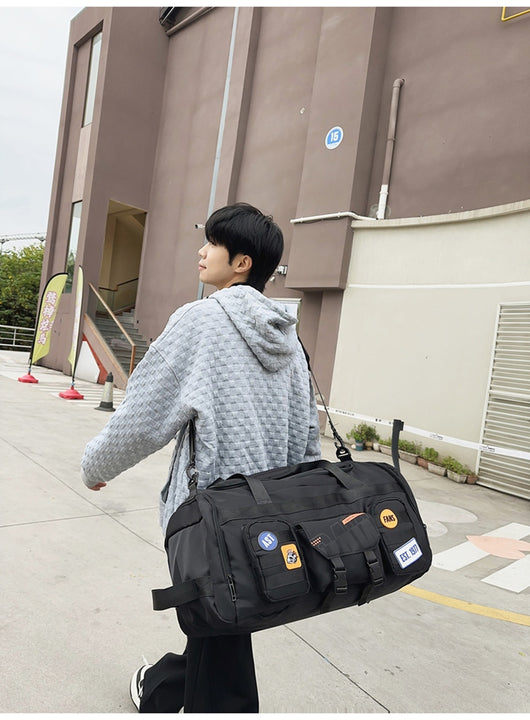 Mochila Multifuncional para Hombre, Bolso de Viaje de Gran Capacidad para Gimnasio y Deportes - Image 36